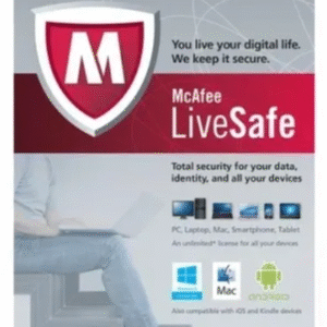 McAfee LiveSafe 1-Year / Unlimited Devices
