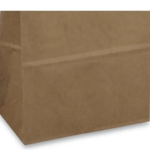 Kraft Paper Brown Eco Shopping Bag – 9-3/4” x 7-3/4”