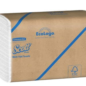 Scott MultiFold Paper Towels 9.20" x 9.40" - White - Paper - Recyclable, Soft, Absorbent - 250 Sheets Per Pack - 4000 / Carton